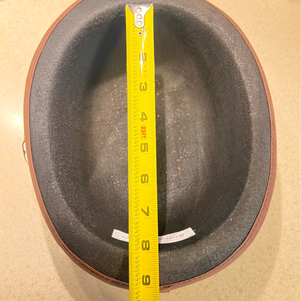 Elsie Massey Vintage Steampunk Victorian Derby Bowler Hat - Picture 10 of 12
